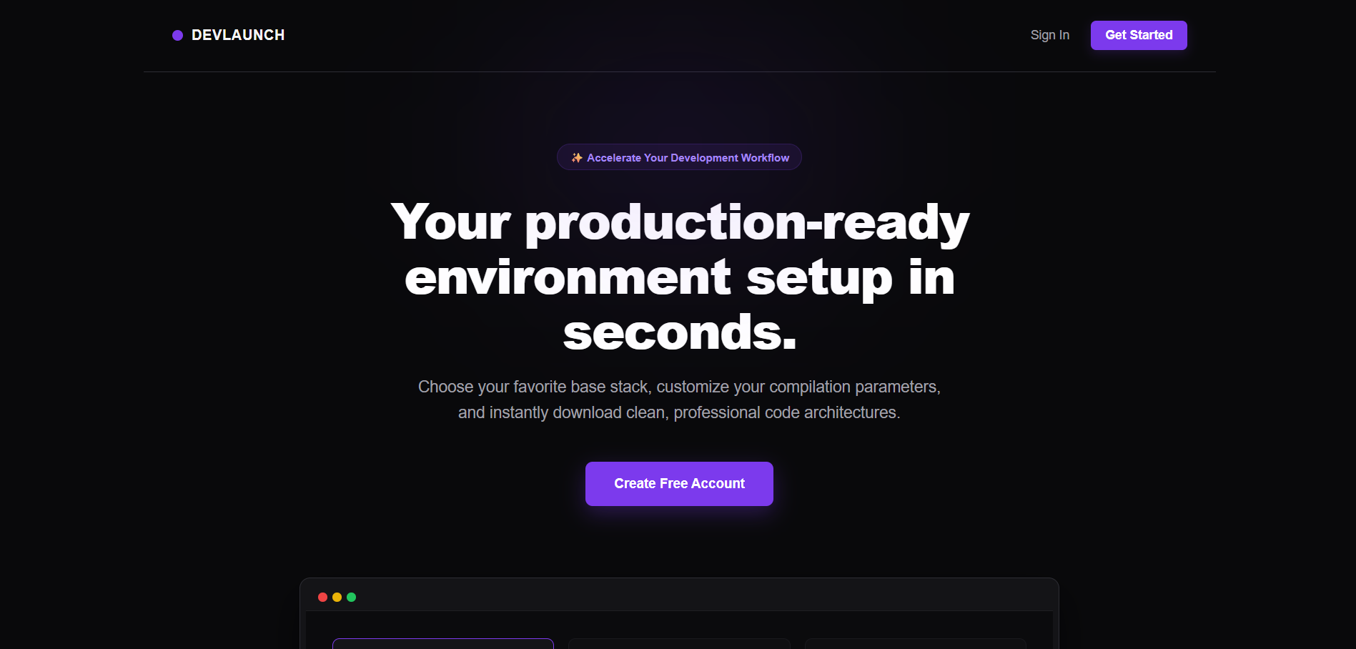 DevLauncher